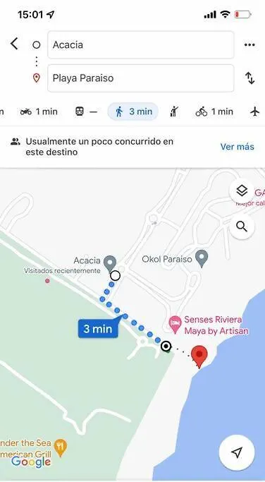 Peaceful & Beautiful 3 Min Walking To The Beach Puerto Morelos Apartament