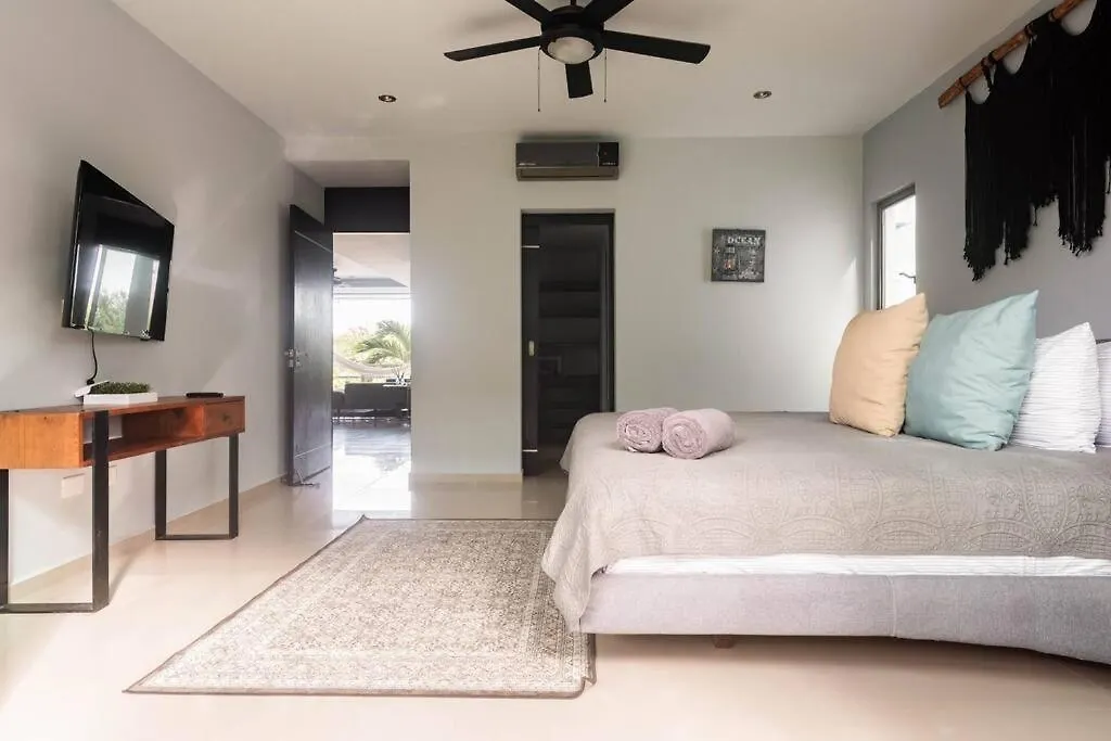 Apartament Peaceful & Beautiful 3 Min Walking To The Beach Puerto Morelos